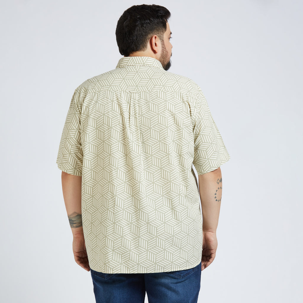 Plus Size Casual Shirt | 4XL - 10XL | Desert Sage