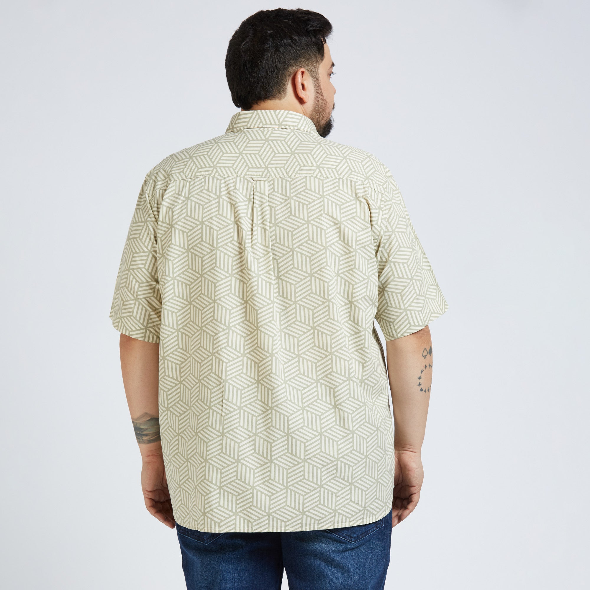 Plus Size Casual Shirt | 4XL - 10XL | Desert Sage