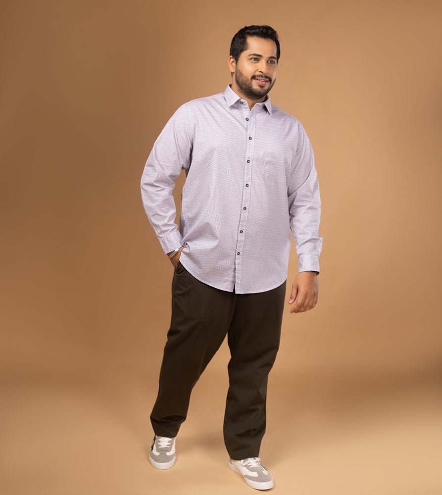 Plus Size Casual Shirt | 4XL - 10XL | 100% Cotton | Multicolour