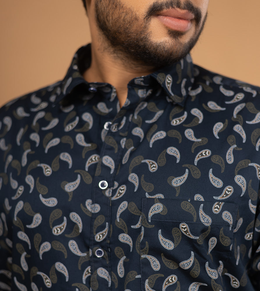 Plus Size Casual Shirt | 4XL - 10XL | 100% Cotton | Dark Teal