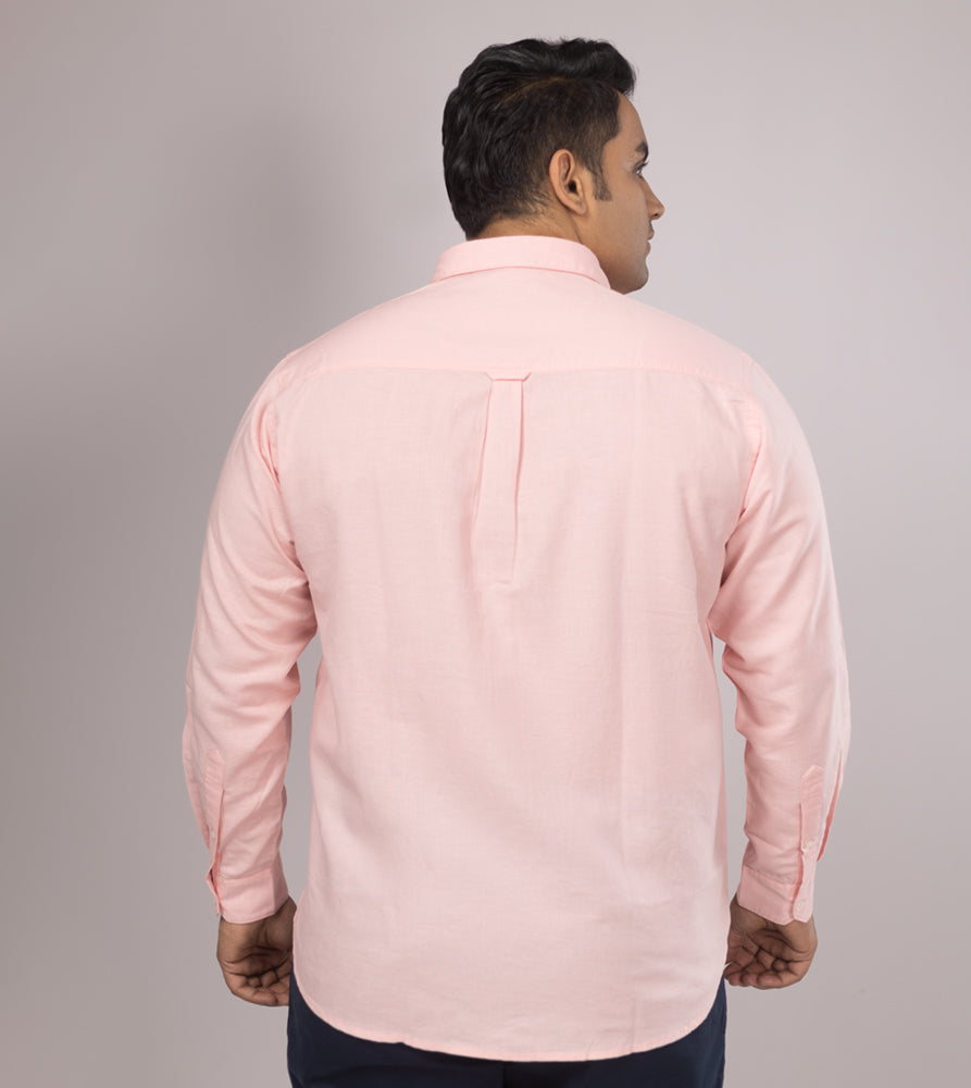 Plus Size Casual Shirt | 4XL - 10XL | Pink