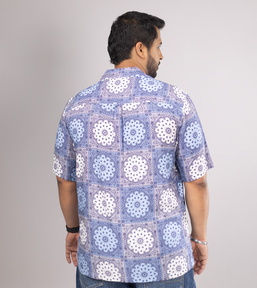 Plus Size Casual Shirt | 4XL - 10XL | Blue