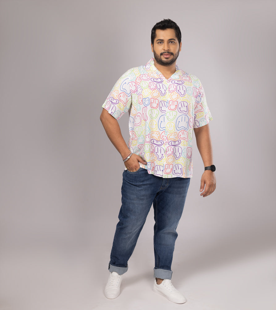 Plus Size Casual Shirt | 4XL - 10XL | Multicolour