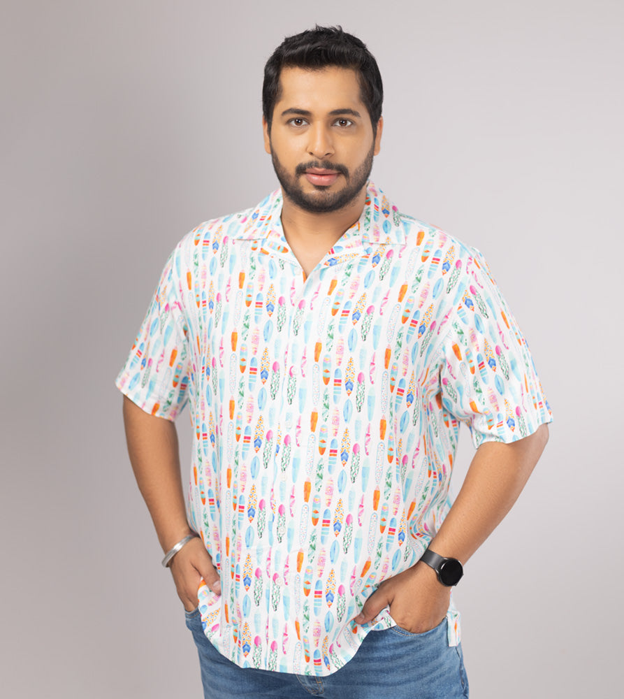 Plus Size Casual Shirt | 4XL - 10XL | Multicolour