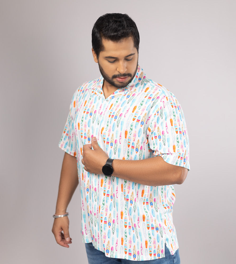 Plus Size Casual Shirt | 4XL - 10XL | Multicolour