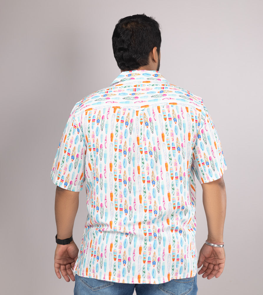 Plus Size Casual Shirt | 4XL - 10XL | Multicolour