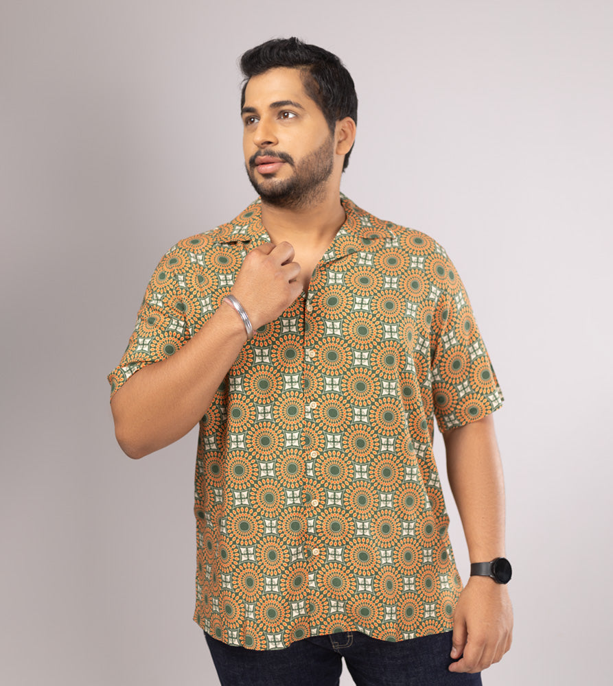 Plus Size Casual Shirt | 4XL - 10XL | Green