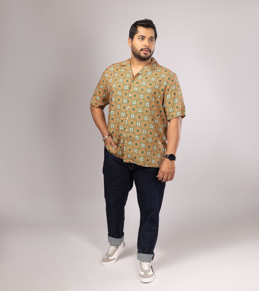 Plus Size Casual Shirt | 4XL - 10XL | Green