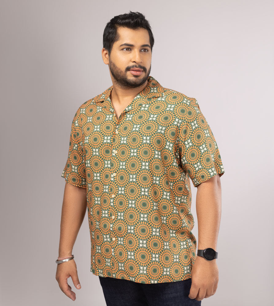 Plus Size Casual Shirt | 4XL - 10XL | Green