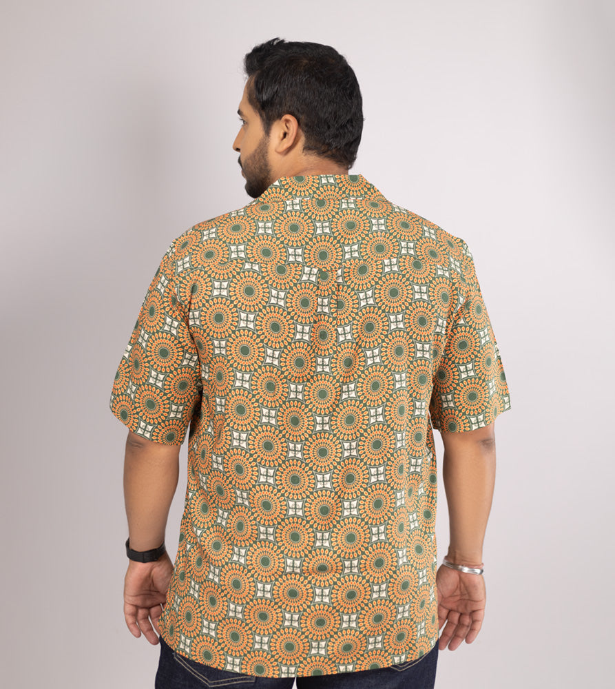 Plus Size Casual Shirt | 4XL - 10XL | Green