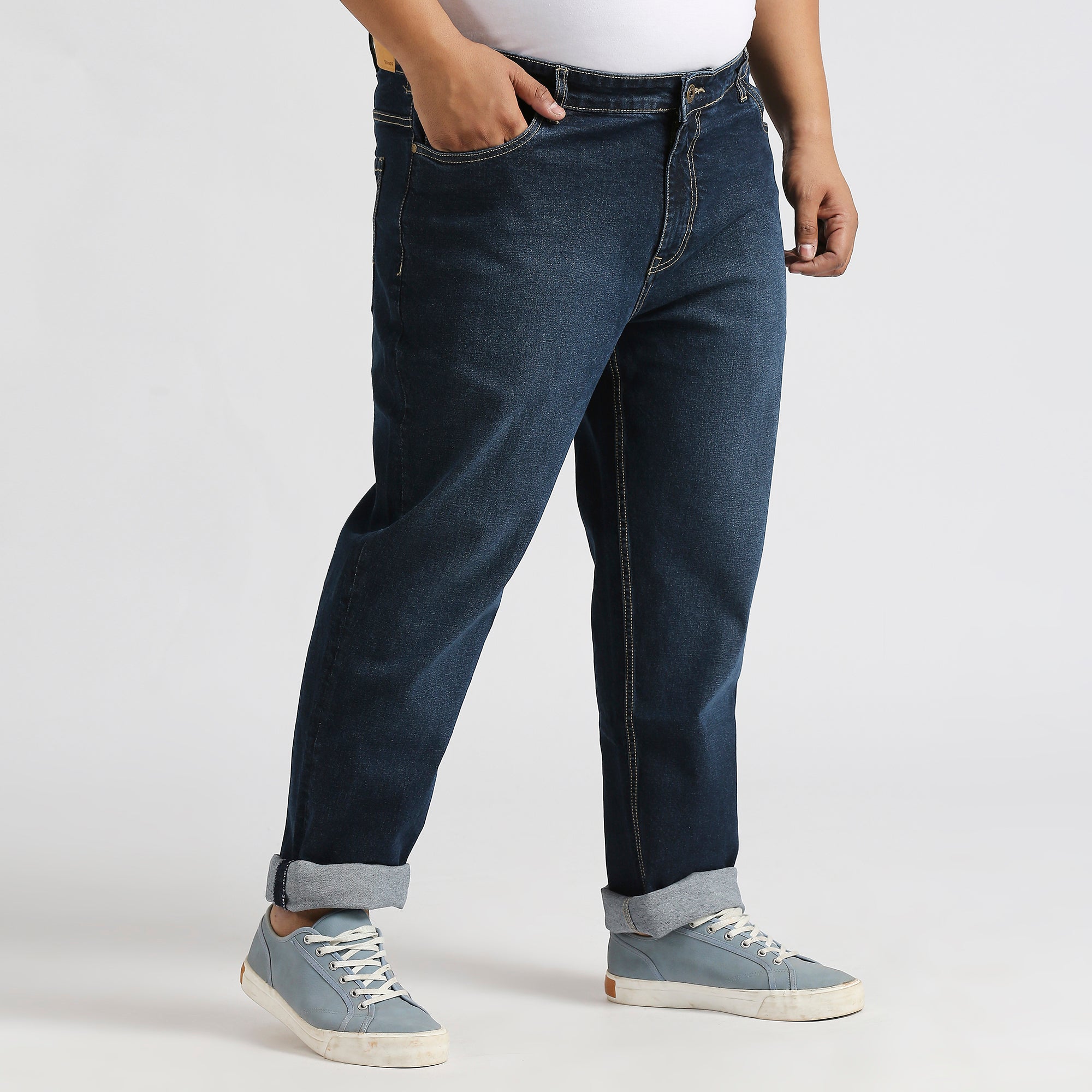 Plus Size Jeans | Carbon Blue