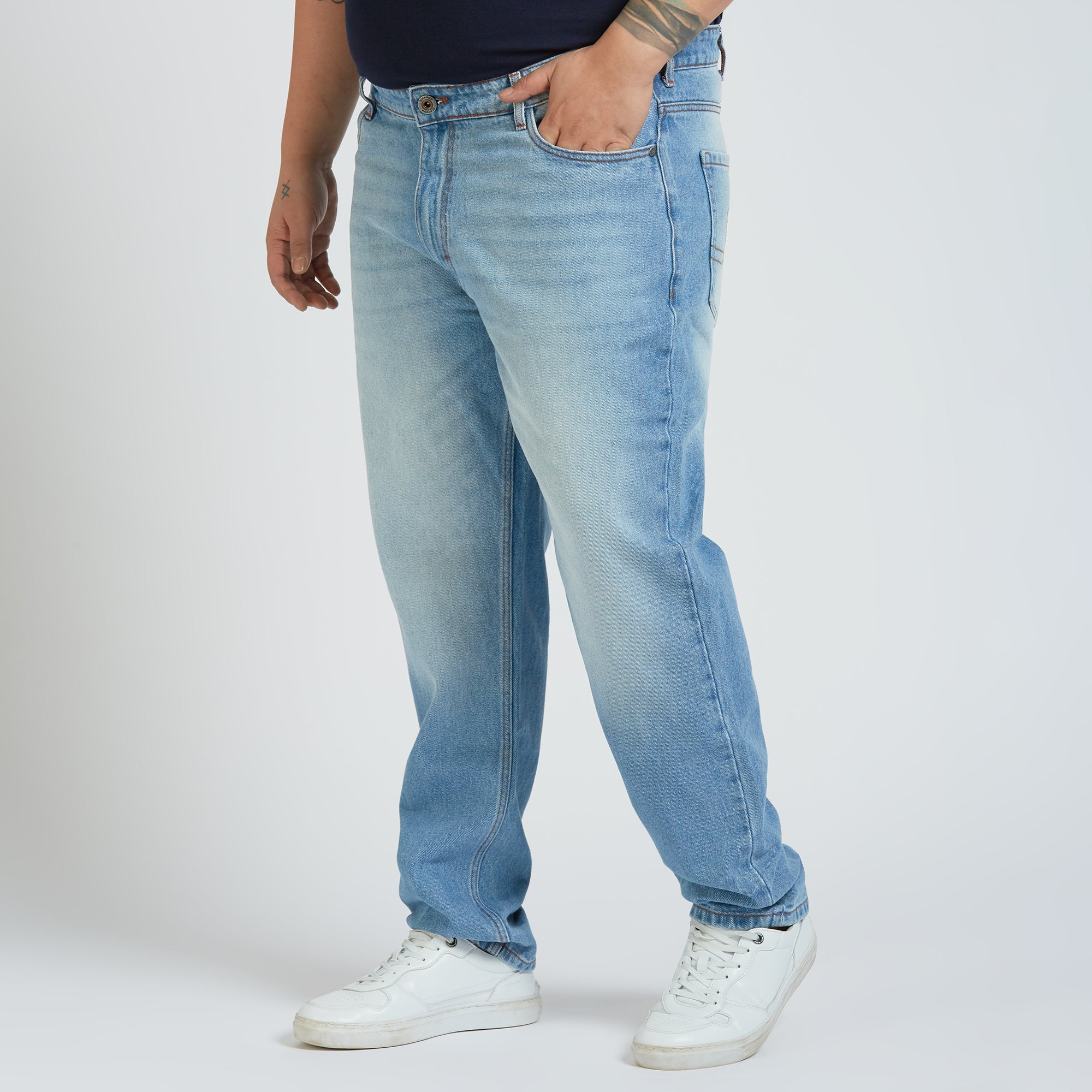 Plus Size Jeans | Ice Blue