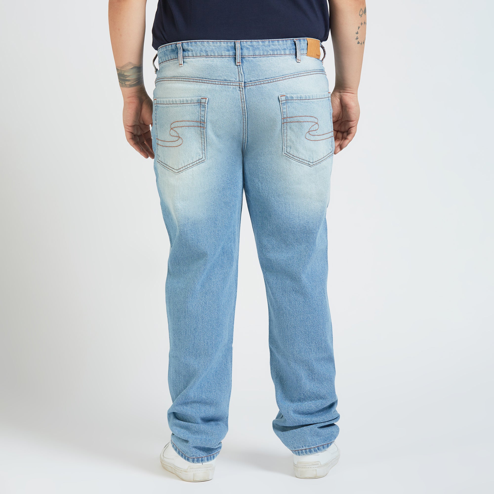 Plus Size Jeans | Ice Blue