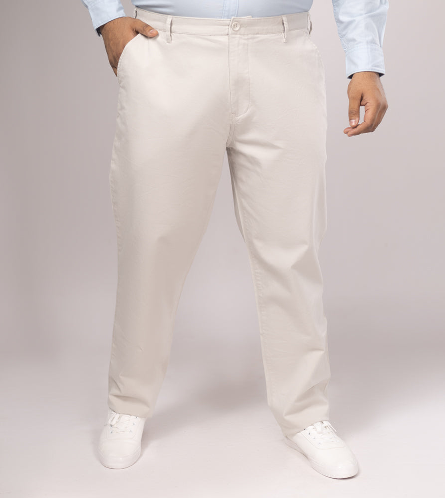 Plus Size Chino | Cream