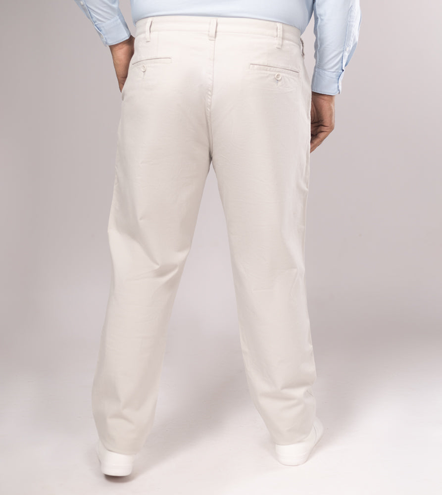 Plus Size Chino | Cream