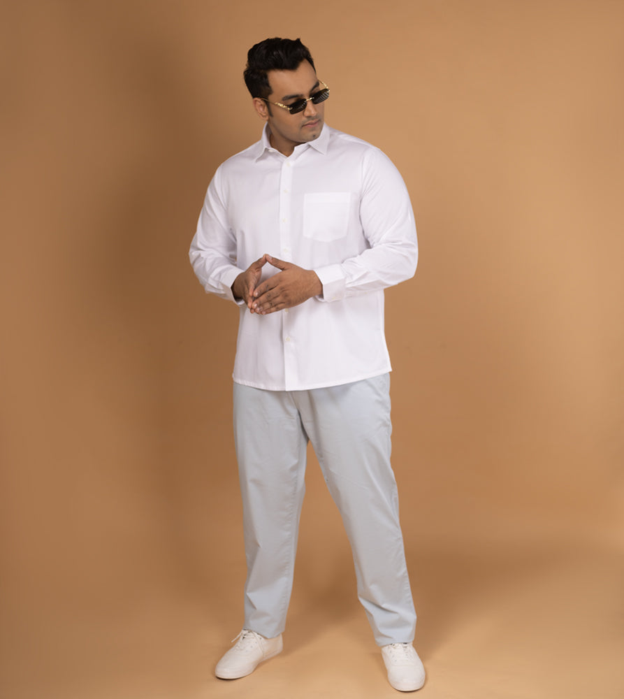 Plus Size Chino | Ice Blue
