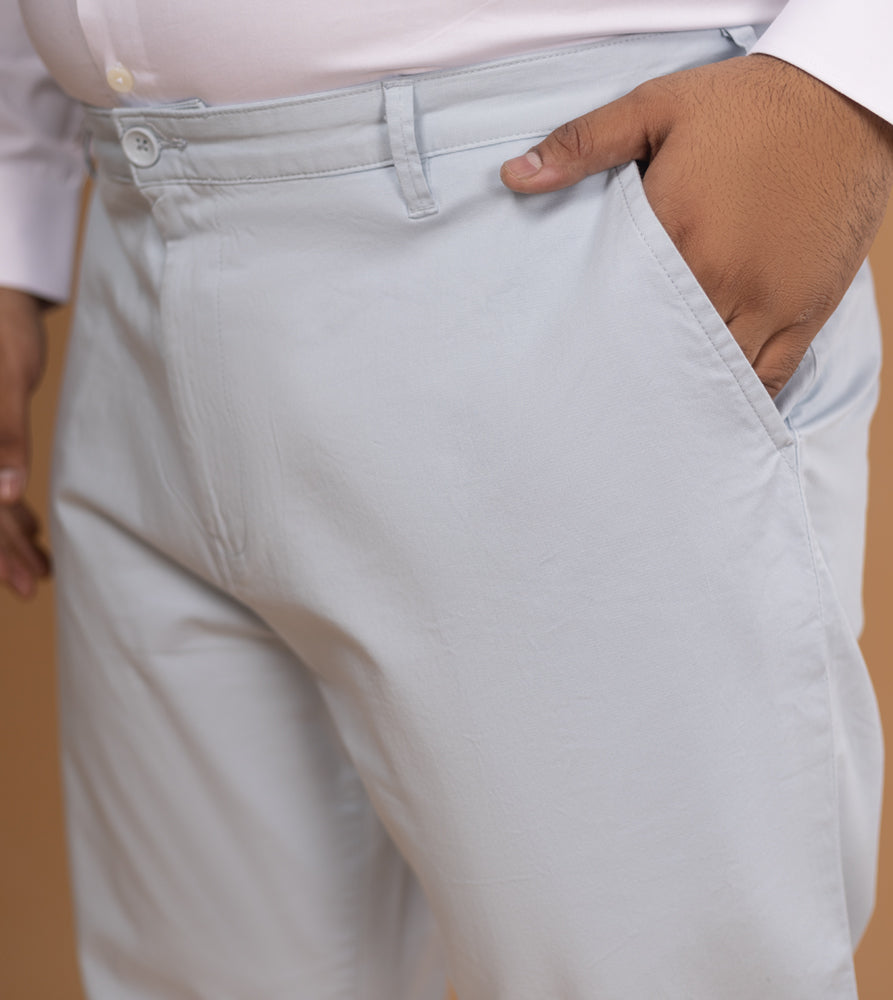 Plus Size Chino | Ice Blue