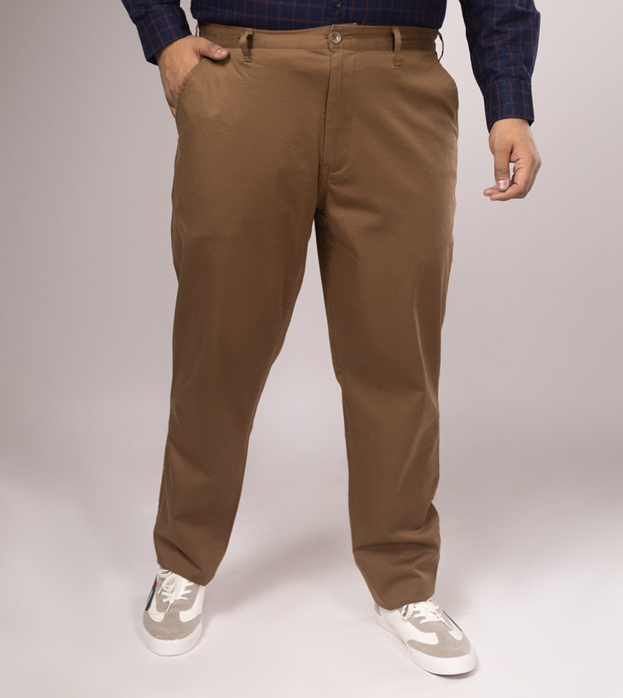 Plus Size Chino | Brown