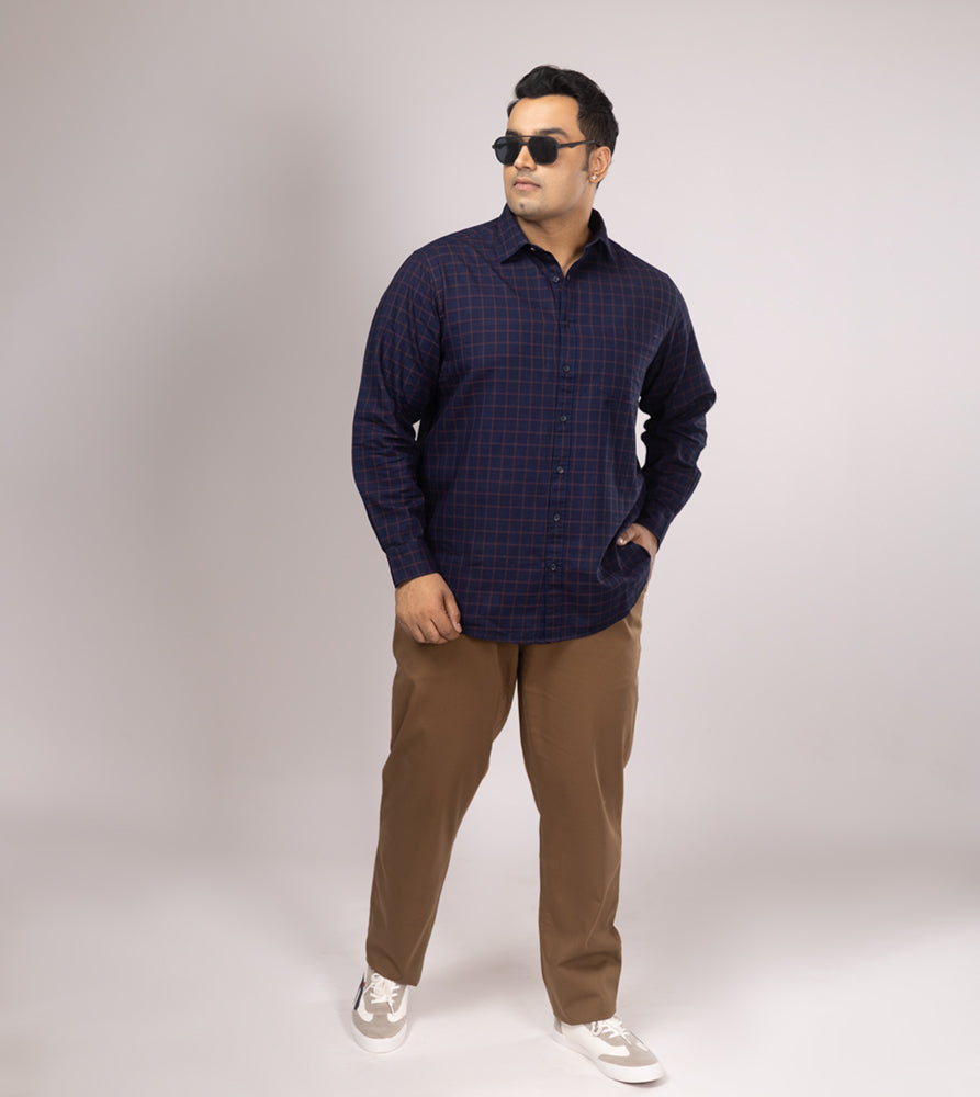 Plus Size Chino | Brown