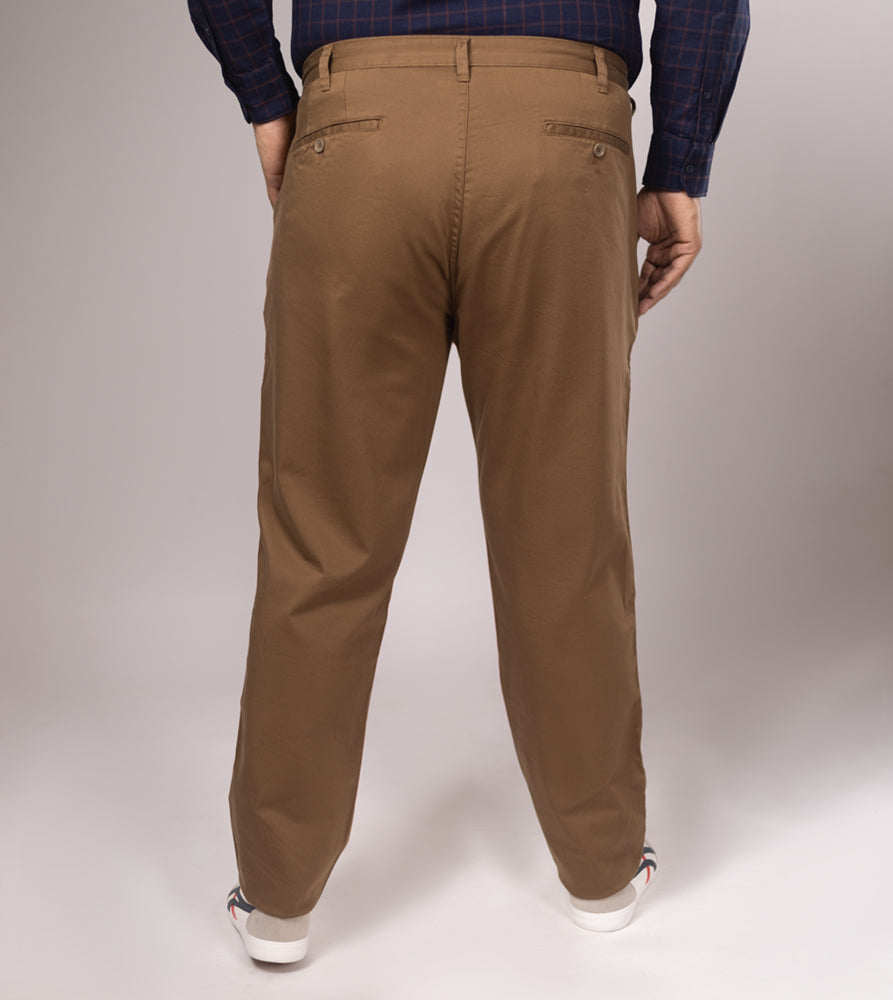 Plus Size Chino | Brown