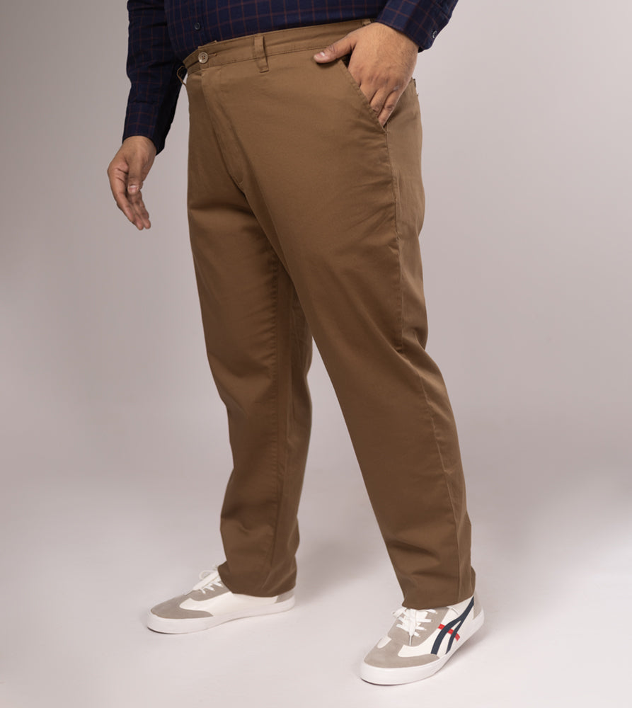 Plus Size Chino | Brown