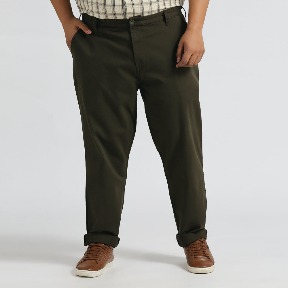 Plus Size Chino | Dark Green