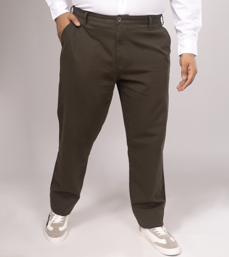 Plus Size Chino | Walnut Brown