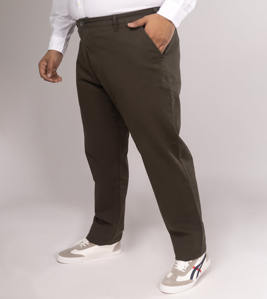 Plus Size Chino | Walnut Brown