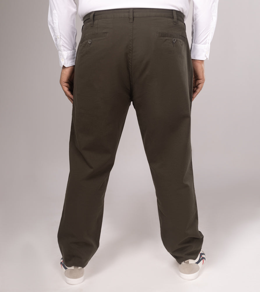 Plus Size Chino | Walnut Brown