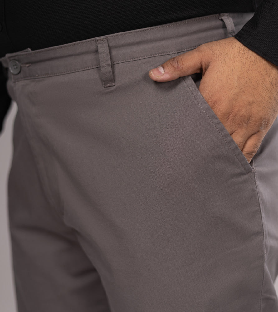 Plus Size Chino | Grey