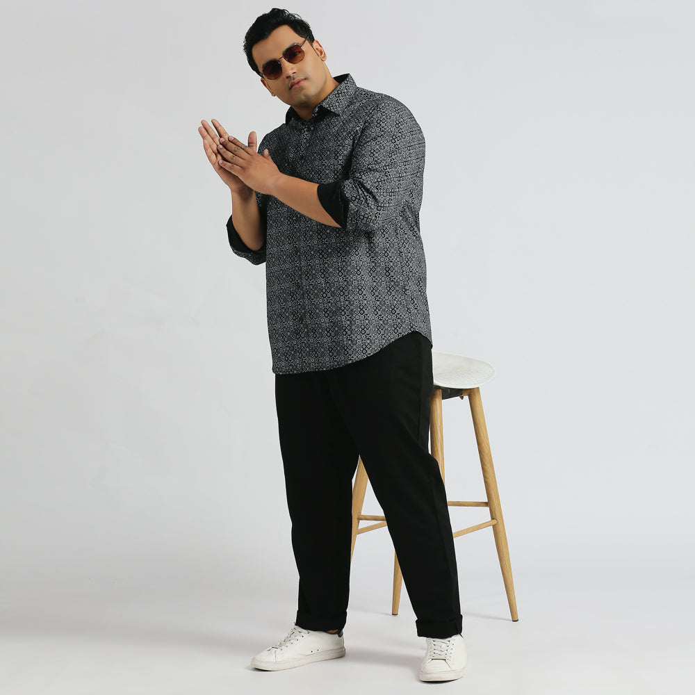 Plus Size Chino | Black