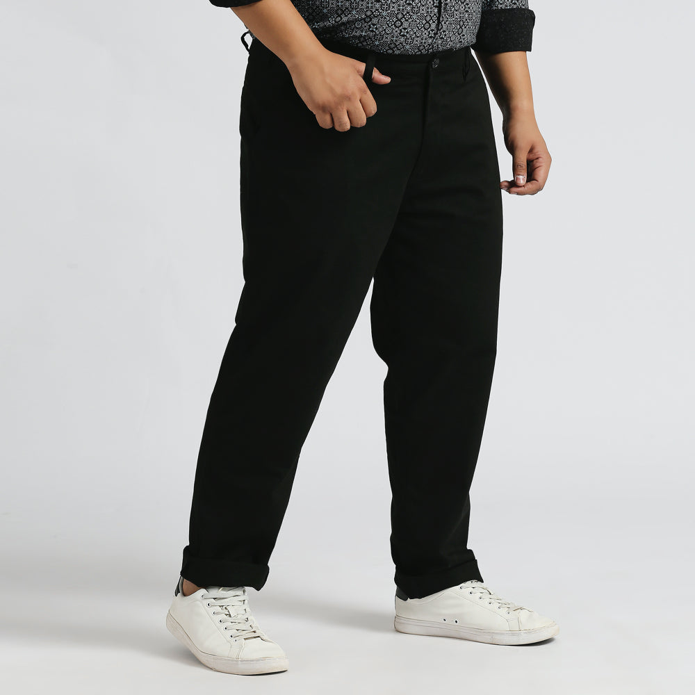 Plus Size Chino | Black