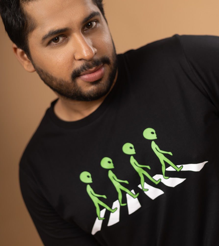 Plus Size Graphic T-Shirt | 4XL - 10XL | 100% Cotton | Black