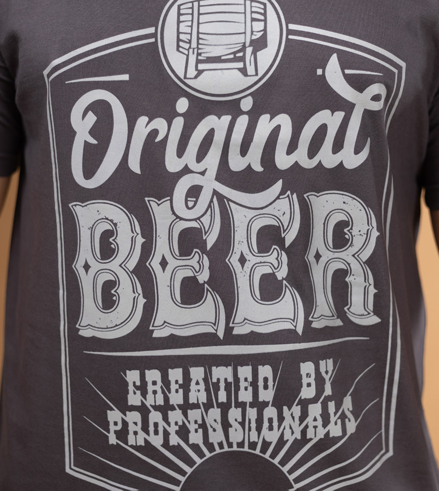 Plus Size Graphic T-Shirt | 4XL - 10XL | 100% Cotton | Grey