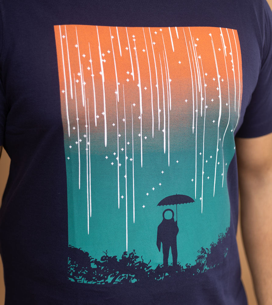 Plus Size Graphic T-Shirt | 4XL - 10XL | 100% Cotton | Navy