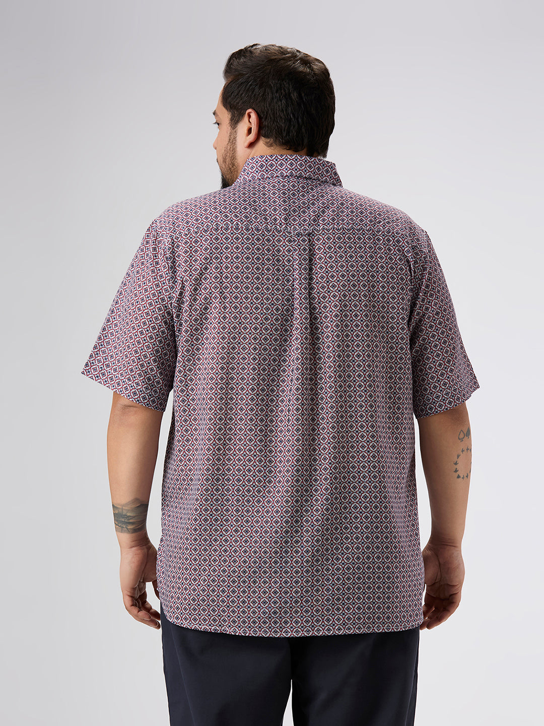 Plus Size Casual Shirt | 4XL-10XL | Red