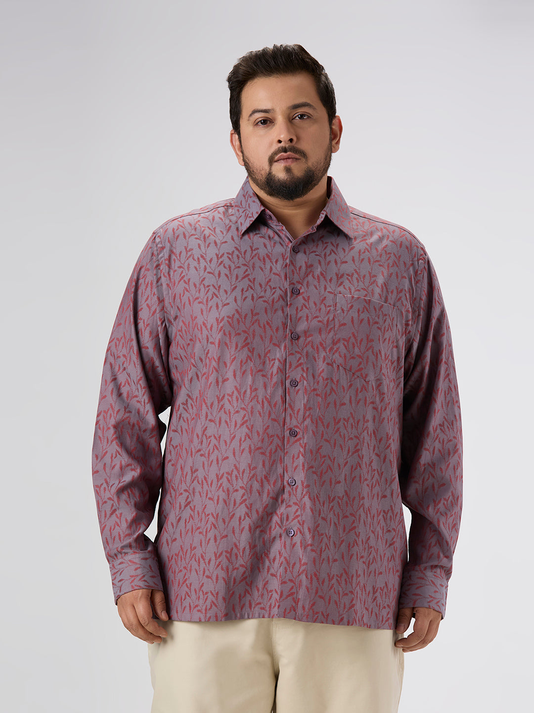 Plus Size Evening Shirt | 4XL - 10XL | 100% Cotton | Onion