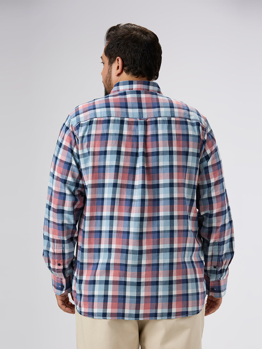 Plus Size Casual Shirt | 4XL-10XL | 100% Cotton | Multicolour