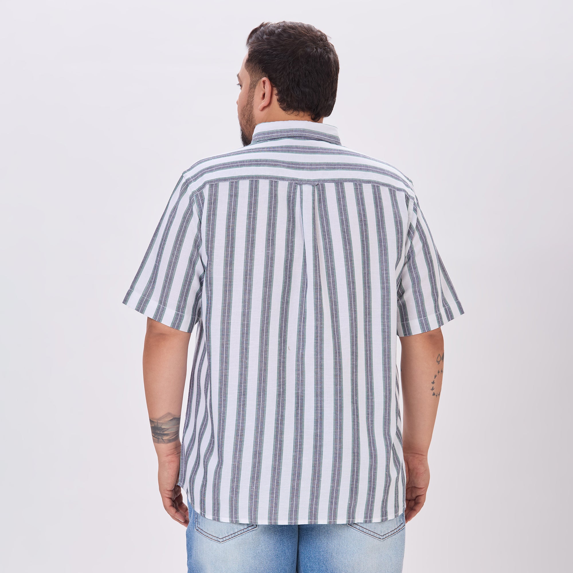 Plus Size Casual Shirt | 4XL-9XL | White