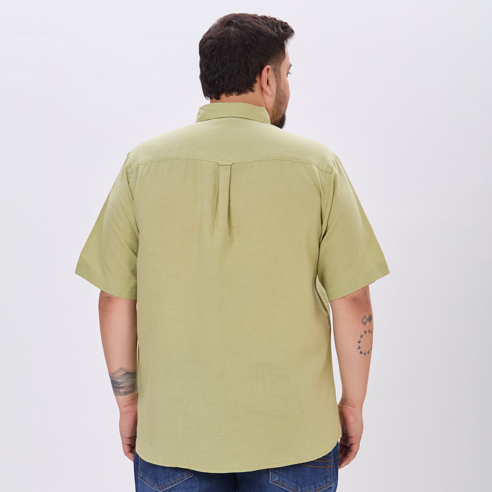 Plus Size Casual Shirt | 4XL-10XL | Green