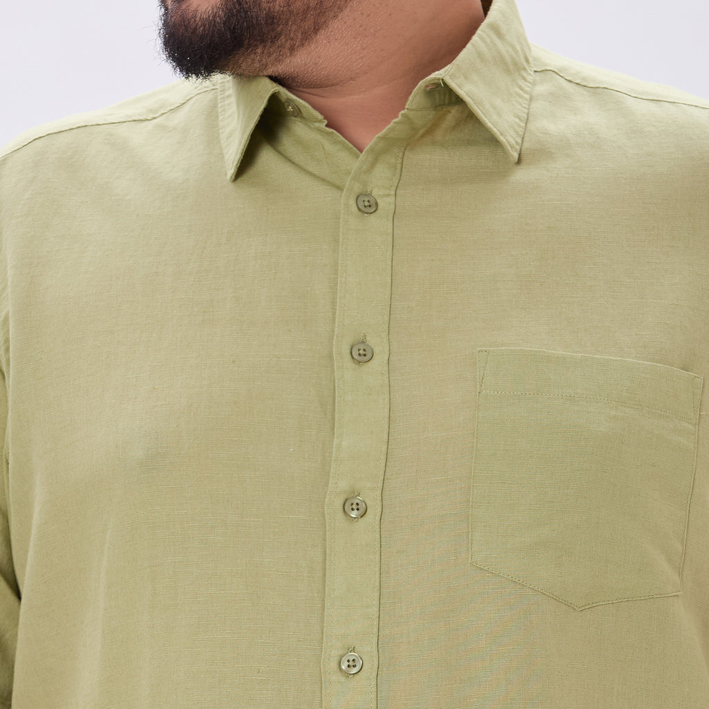 Plus Size Casual Shirt | 4XL-10XL | Green