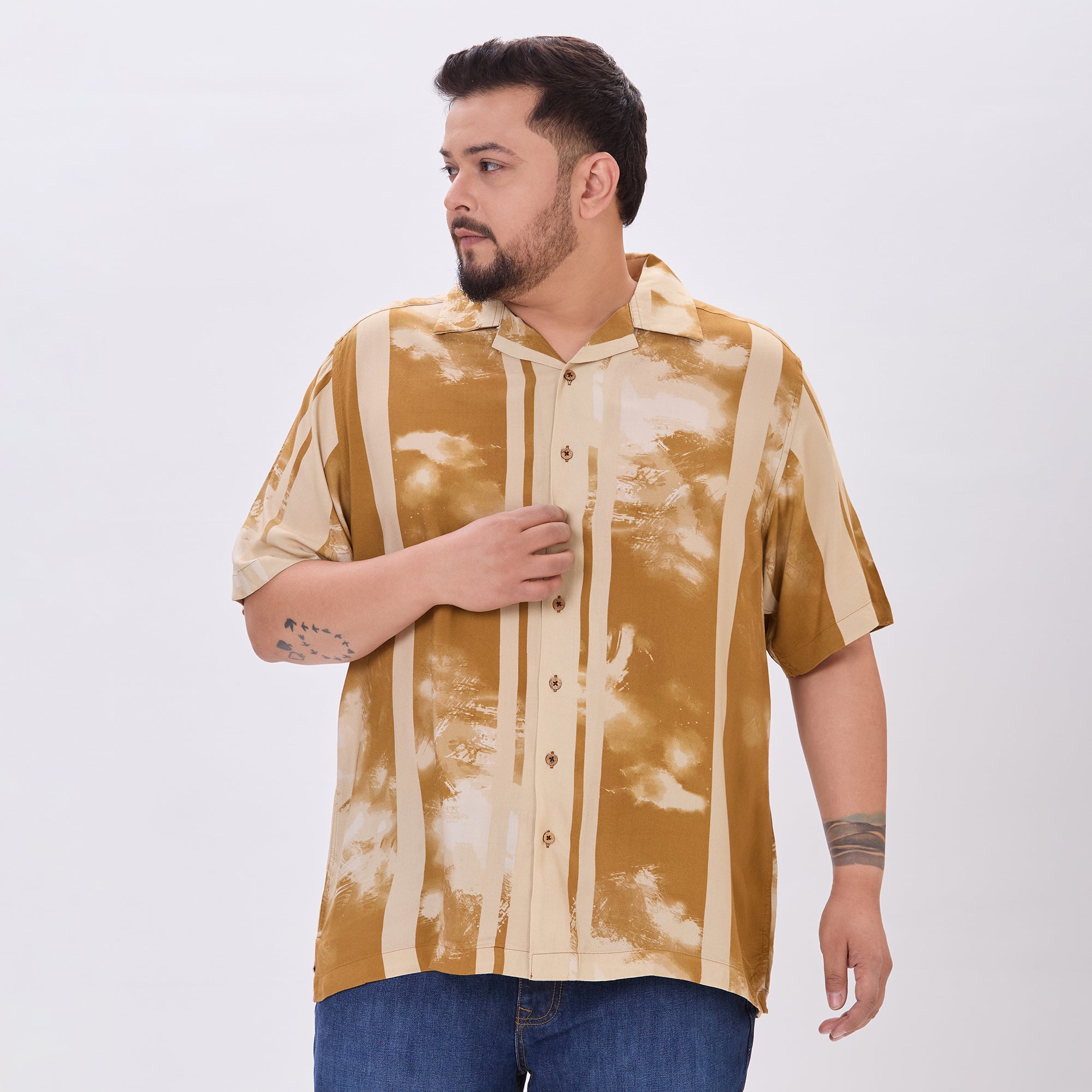 Plus Size Casual Shirt | 4XL-10XL | Honey