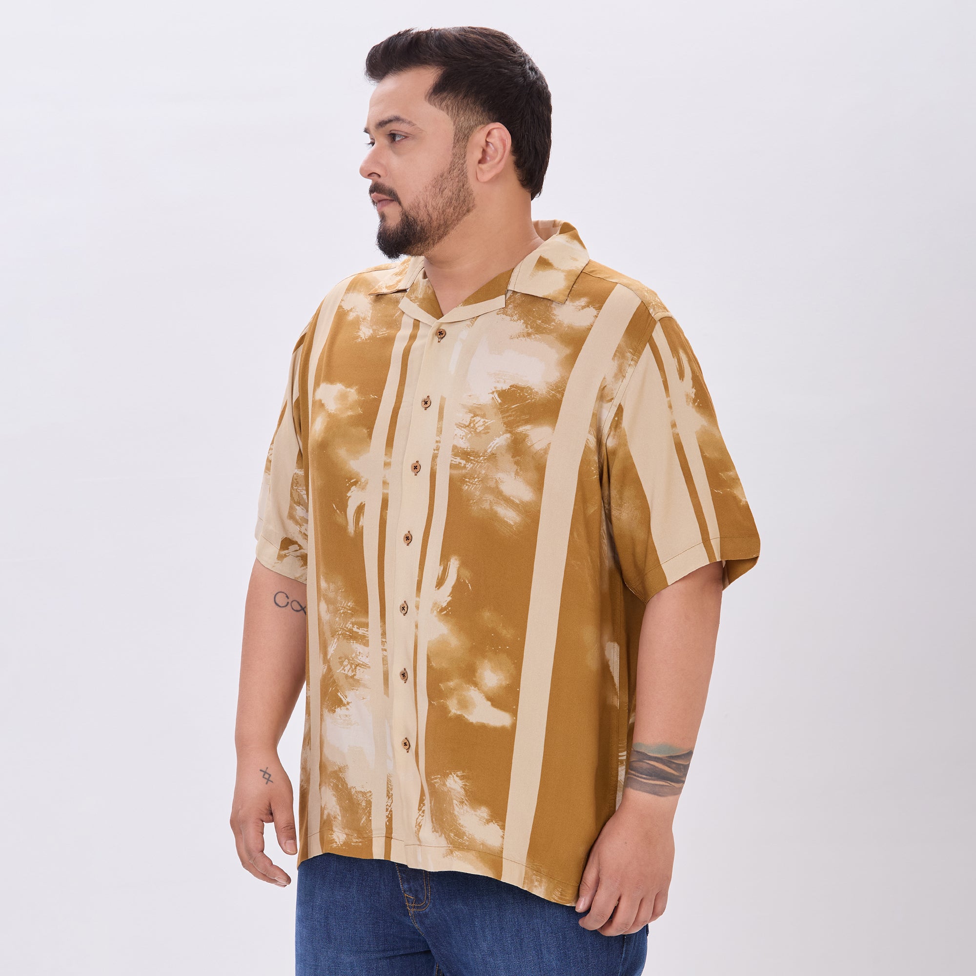 Plus Size Casual Shirt | 4XL-10XL | Honey