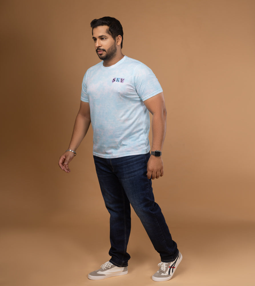Plus Size Aop T-Shirt | 4XL - 10XL | 100% Cotton | White
