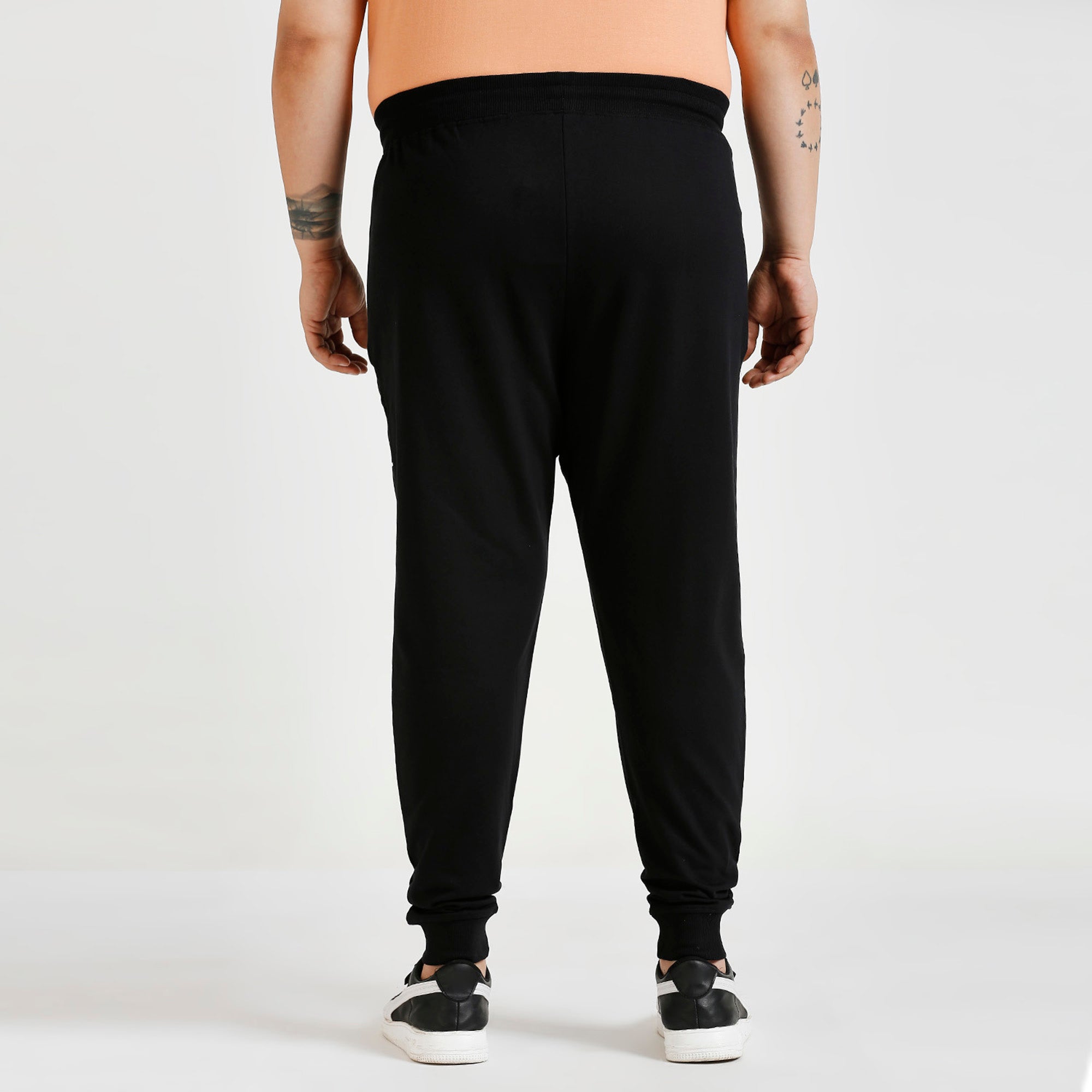 Plus Size Jogger | 100% Cotton | Black