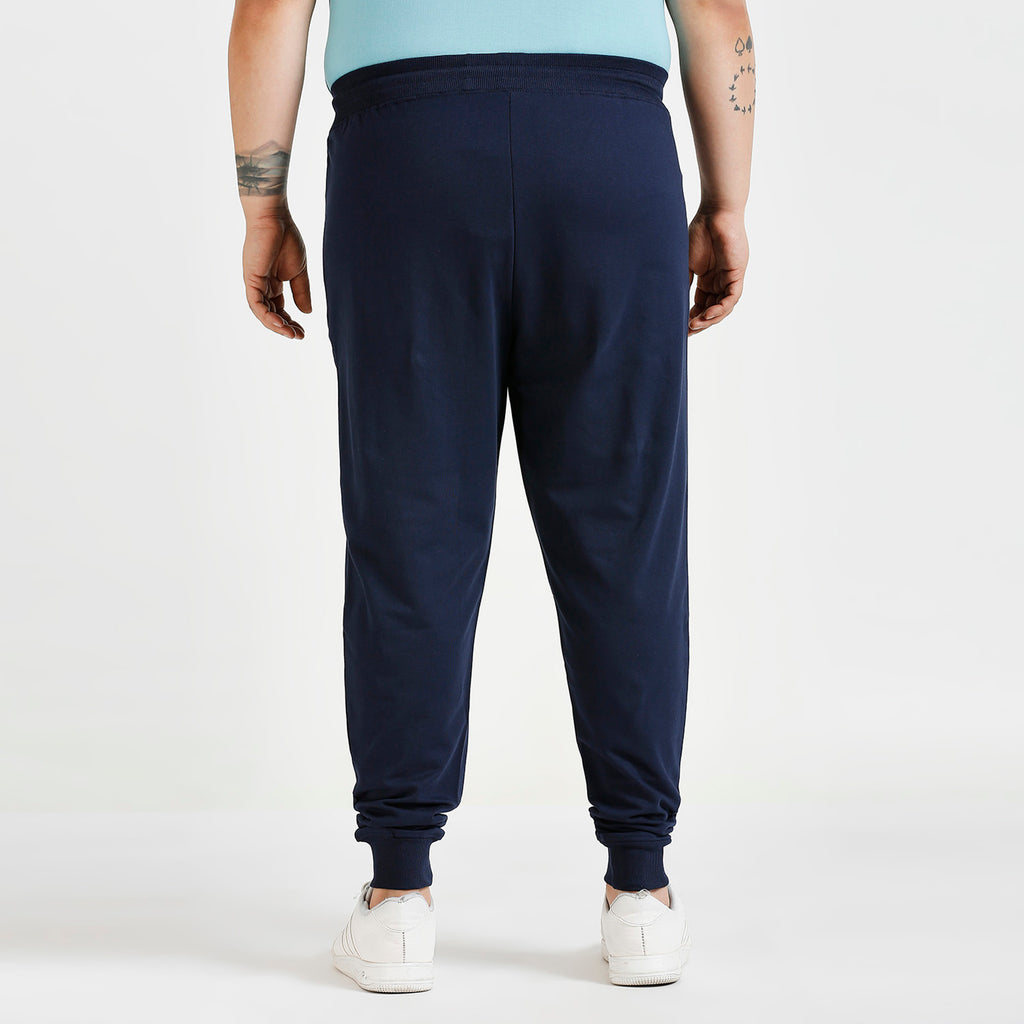 Plus Size Jogger | 100% Cotton | Navy