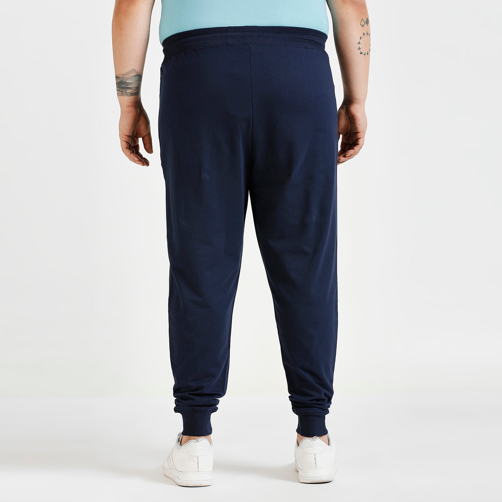 Plus Size Jogger | 100% Cotton | Navy