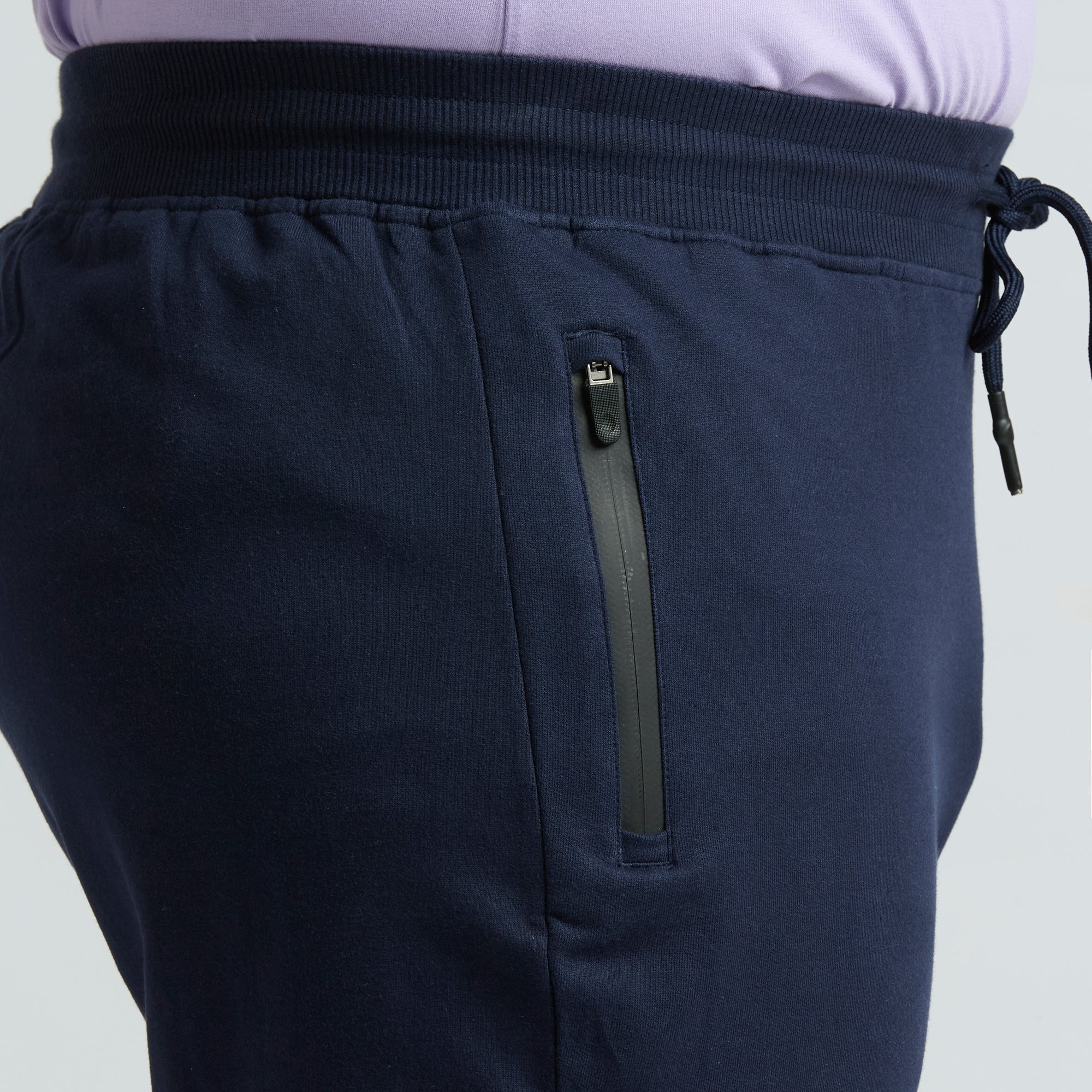 Plus Size Jogger | 100% Cotton | Navy
