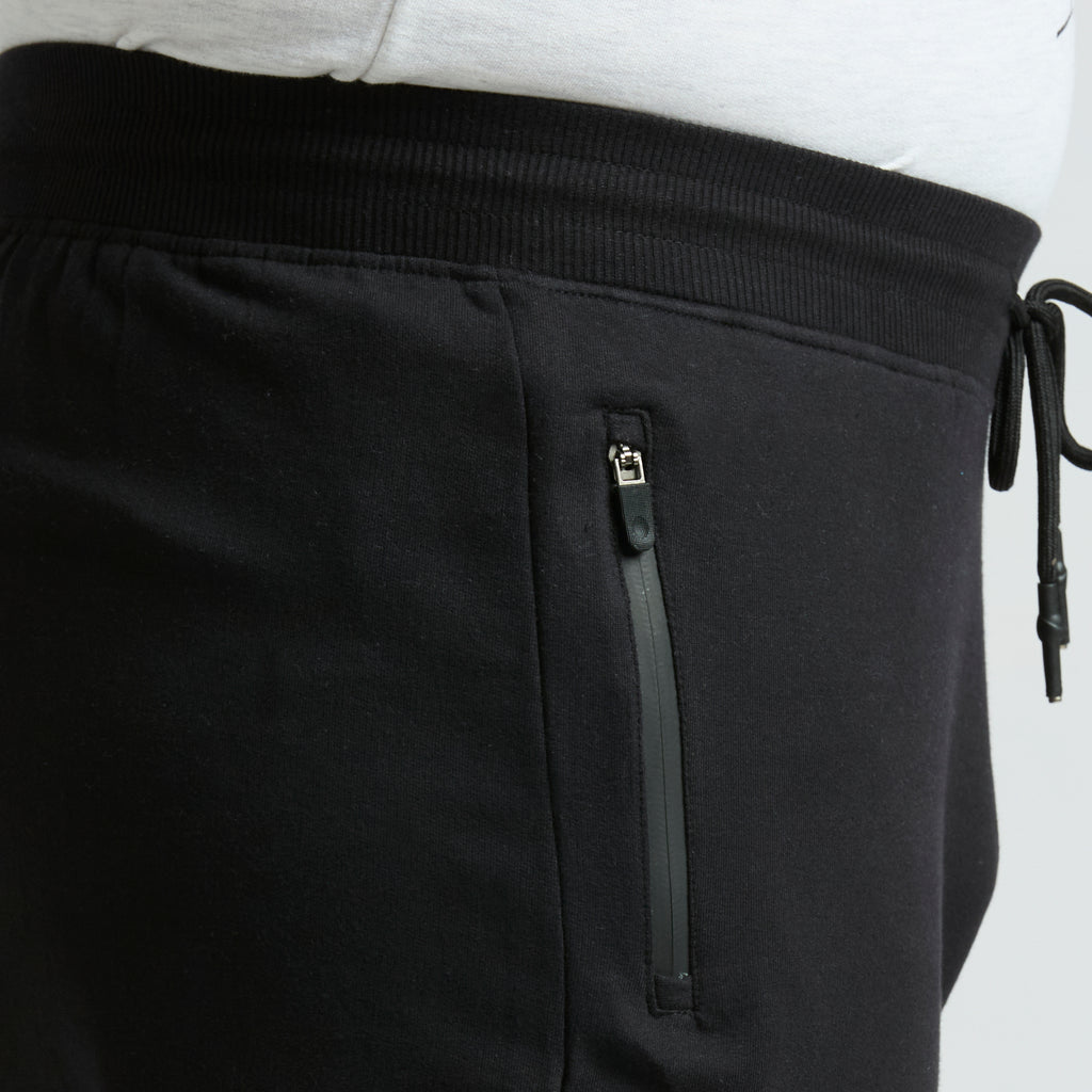 Plus Size Jogger | 100% Cotton | Black