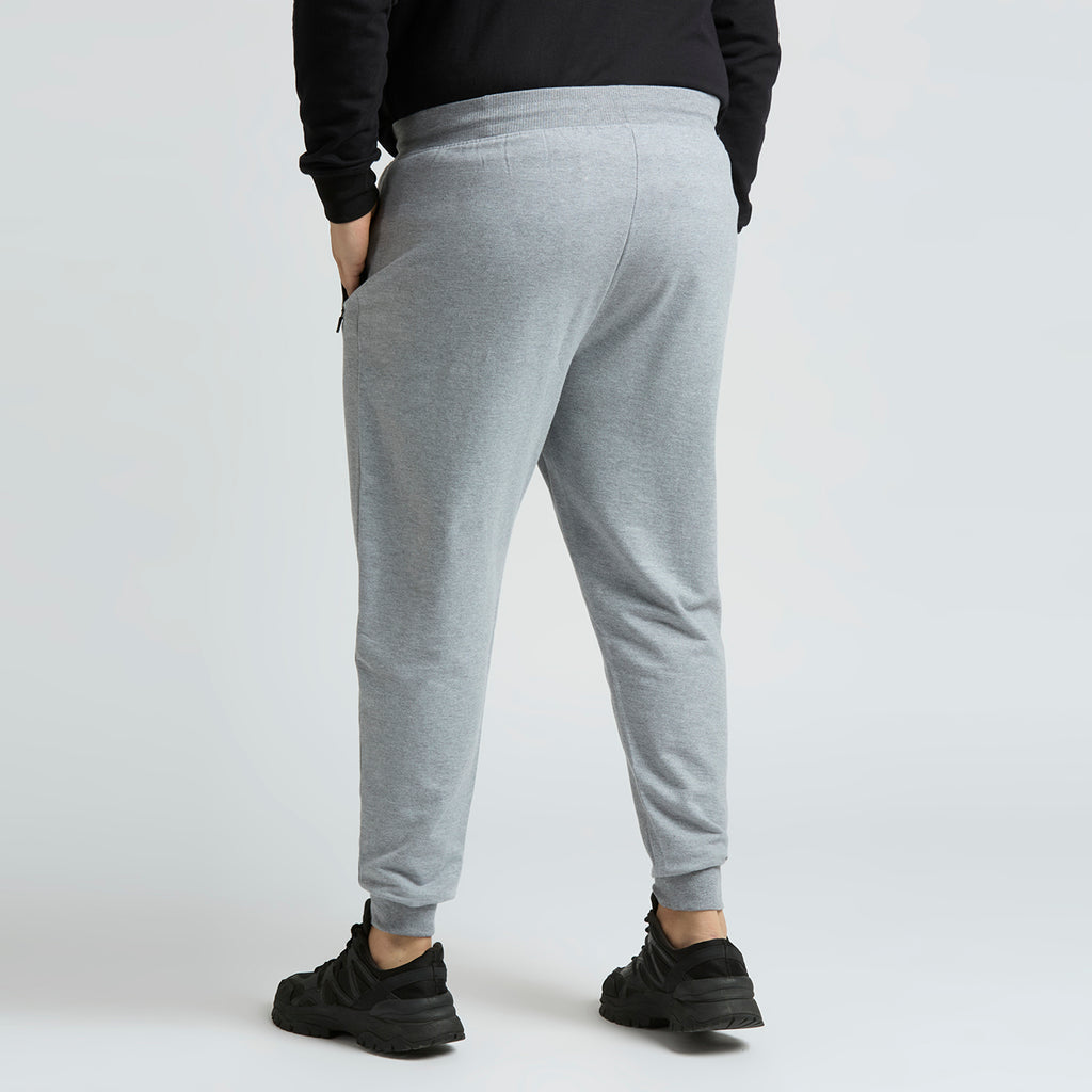 Plus Size Jogger | Grey Melange